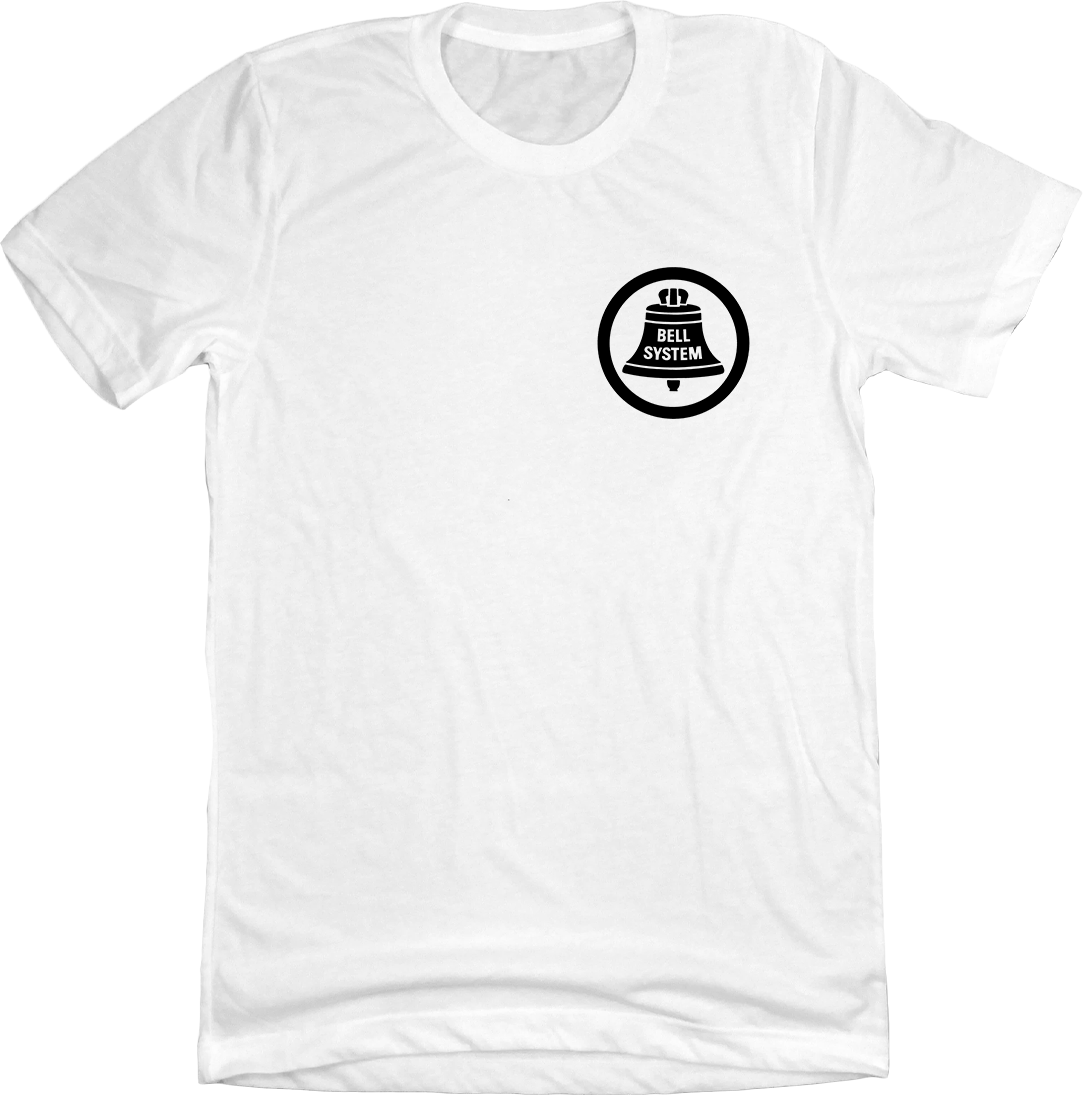 The Bell System white T-shirt Old School Shirts