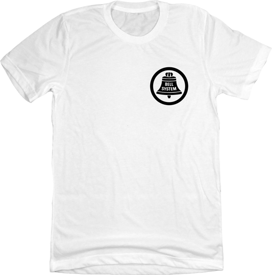 The Bell System white T-shirt Old School Shirts