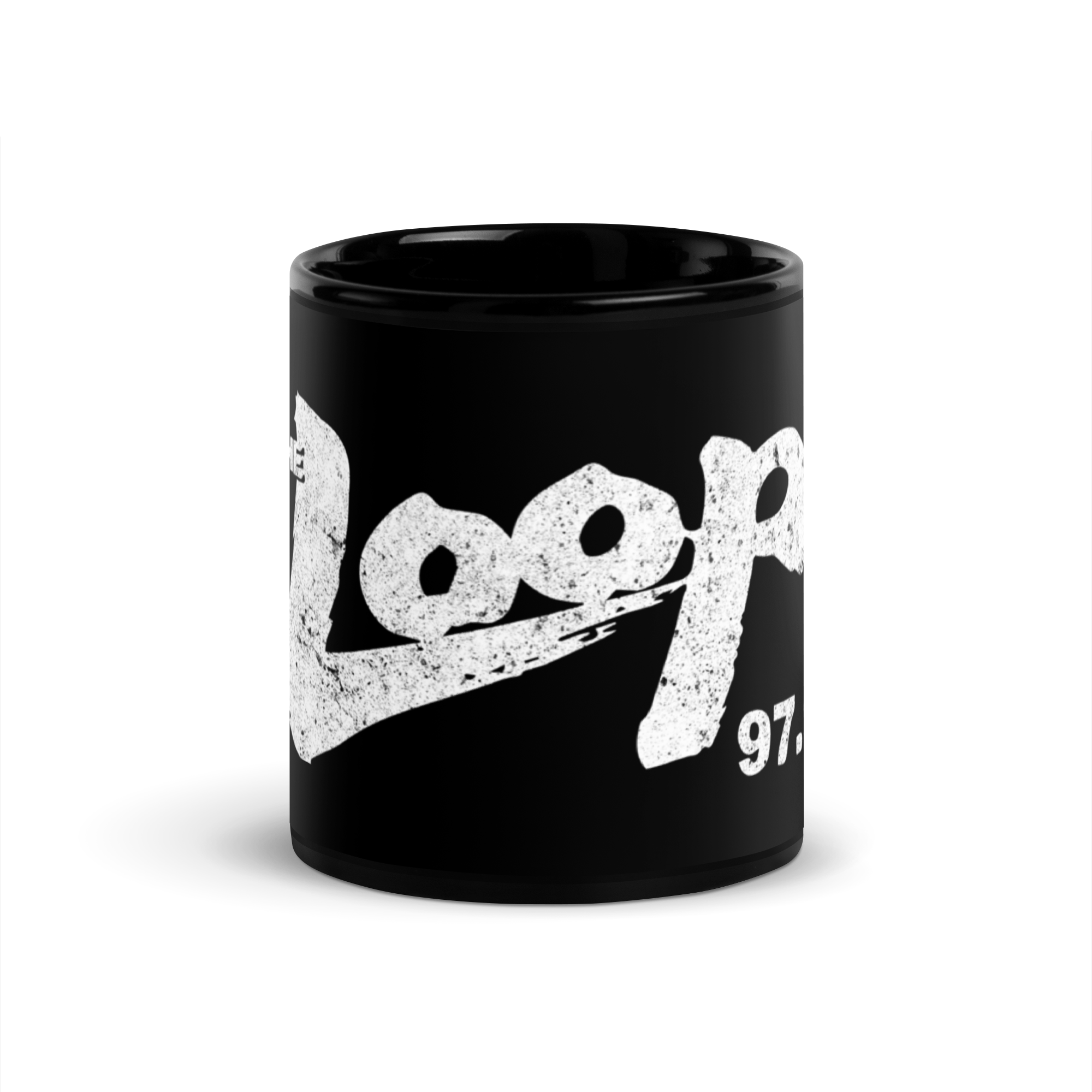 The Loop 97.9 Black Glossy Mug