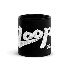 The Loop 97.9 Black Glossy Mug