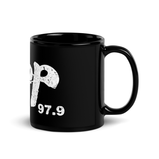 The Loop 97.9 Black Glossy Mug
