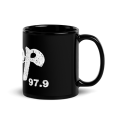 The Loop 97.9 Black Glossy Mug