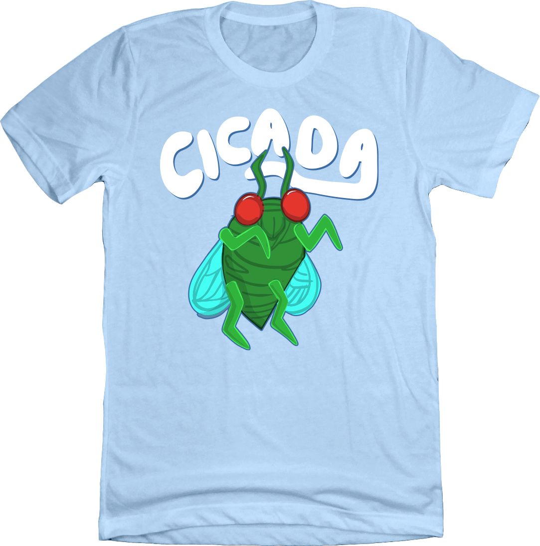 Cicada Cartoon Bug Tee