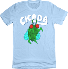 Cicada Cartoon Bug Tee