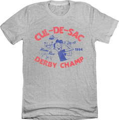 1994 Cul-de-sac Home Run Derby Champ Grey tee