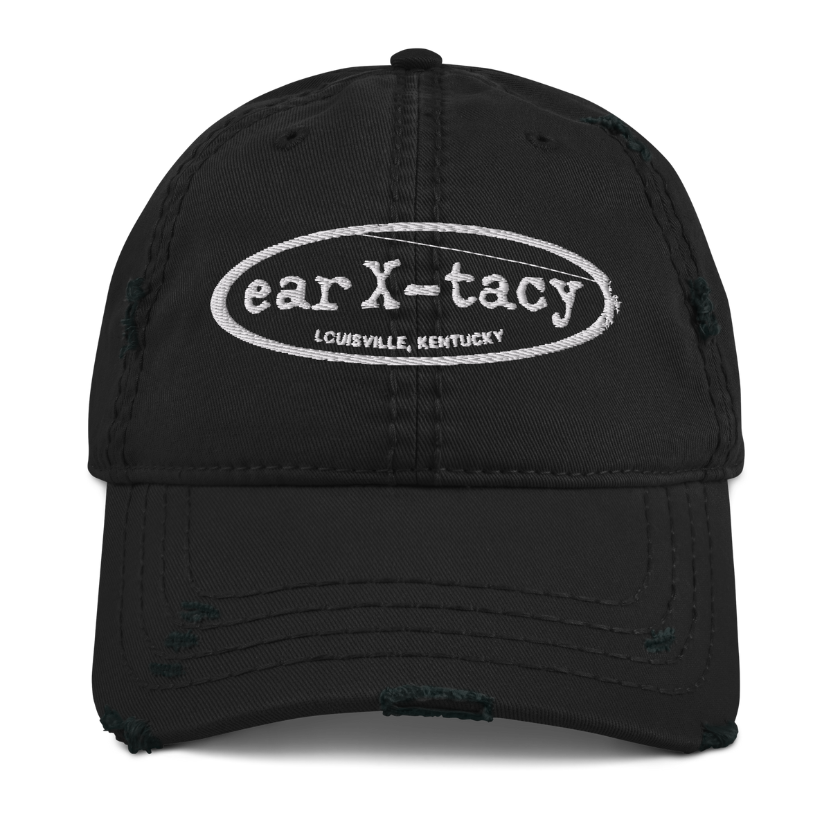 Ear X-Tacy Distressed Dad Hat