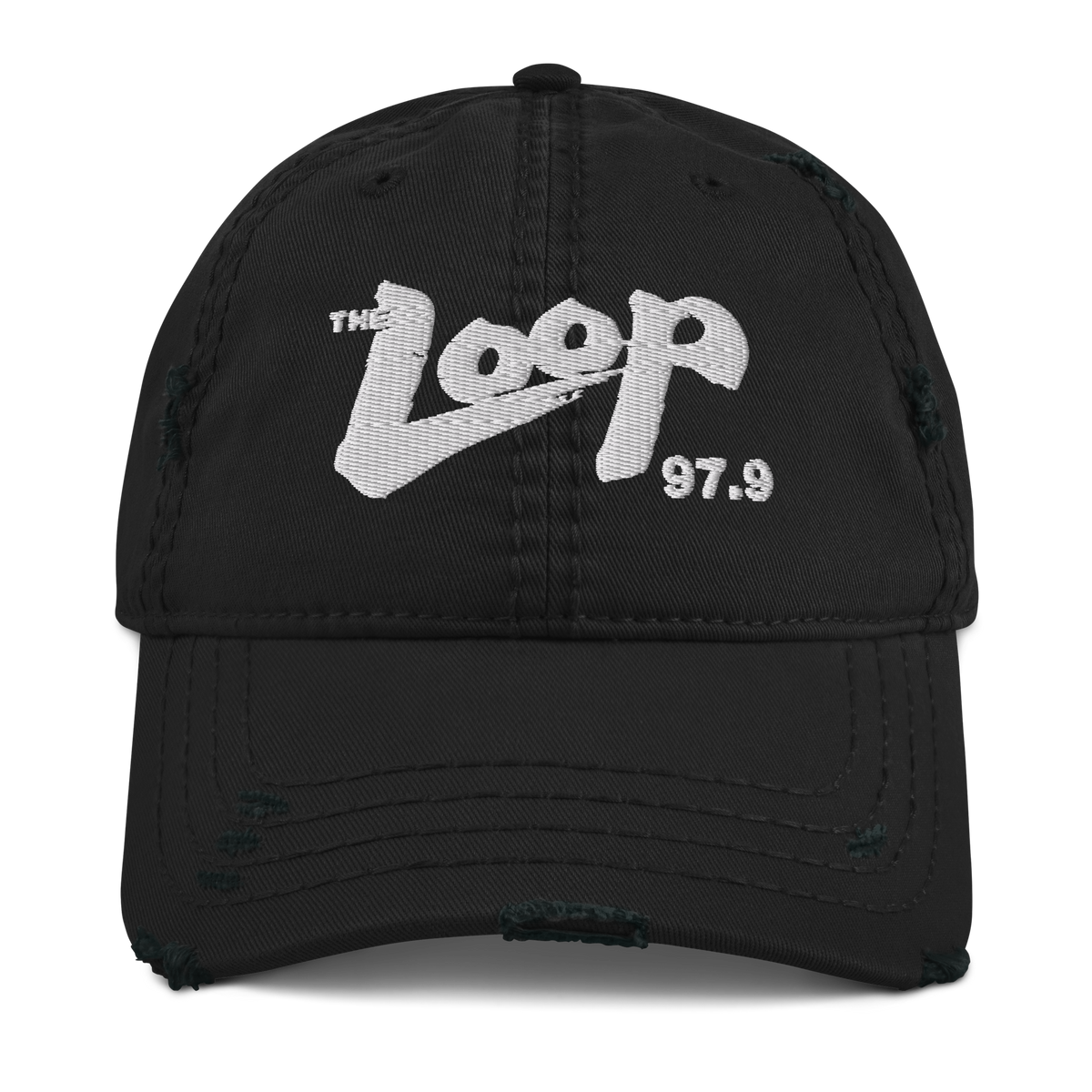 The Loop 97.9 Distressed Dad Hat