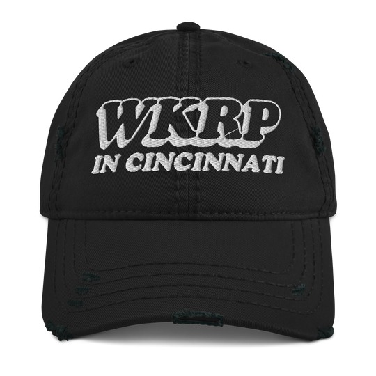 WKRP Logo Distressed Dad Hat