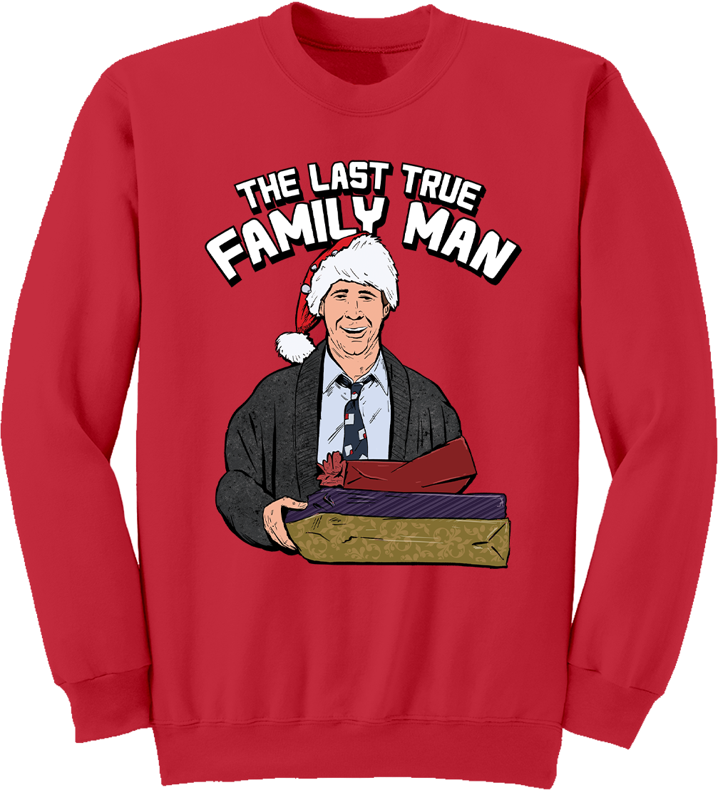 The Last True Family Man Crewneck Sweatshirt