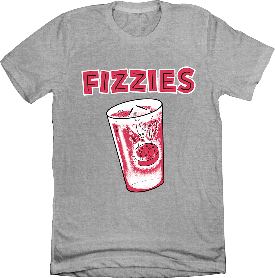 Fizzie's Old School Shirts grey