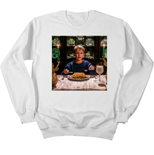 Kevin's Battle Plan Meal Crewneck Old School Shirts