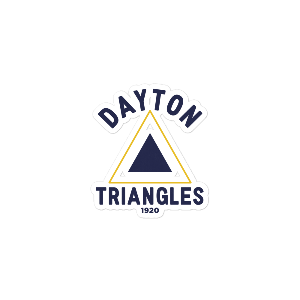 Dayton Triangles Sticker