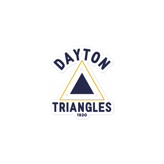 Dayton Triangles Sticker