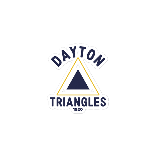 Dayton Triangles Sticker