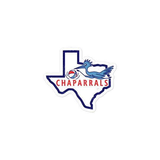 Dallas Chaparrals Basketball Sticker