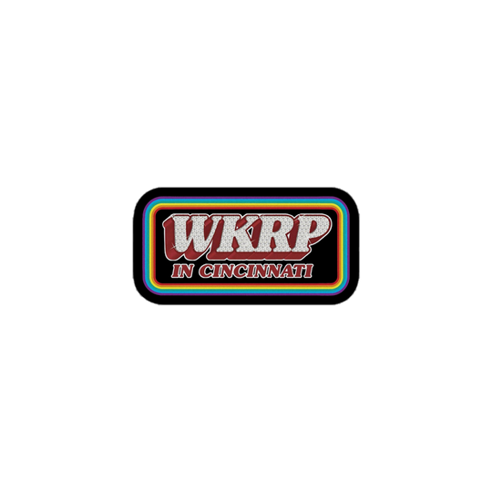 WKRP In Cincinnati Logo Sticker