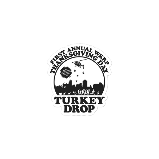 1st Annual Turkey Drop Sticker