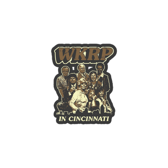 WKRP Cast Sticker