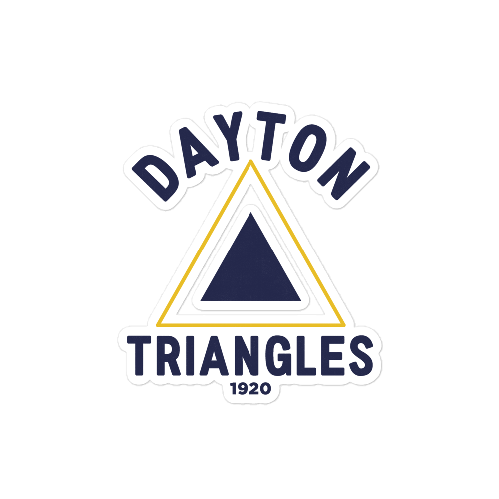 Dayton Triangles Sticker