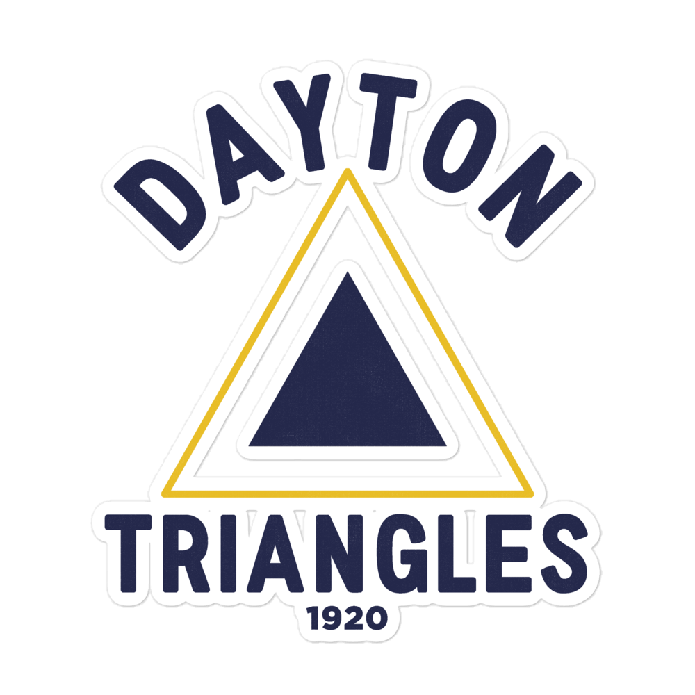 Dayton Triangles Sticker