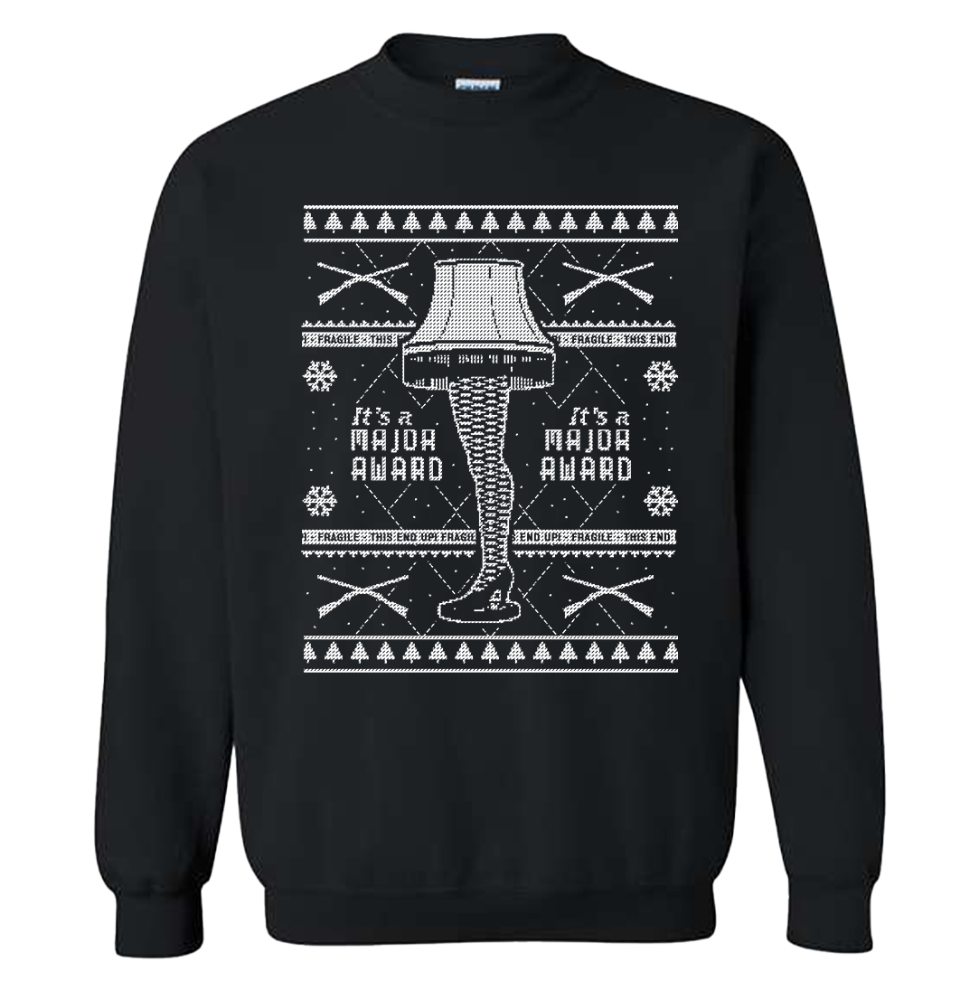 Leg Lamp Ugly Christmas Sweatshirt