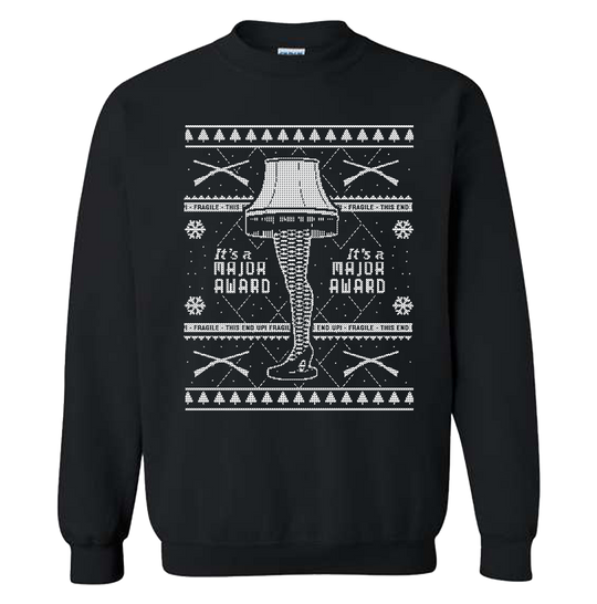 Leg Lamp Ugly Christmas Sweatshirt