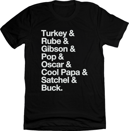 Negro League Baseball Stars & Tee