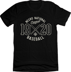 Negro National League Baseball Est. 1920 Black Tee