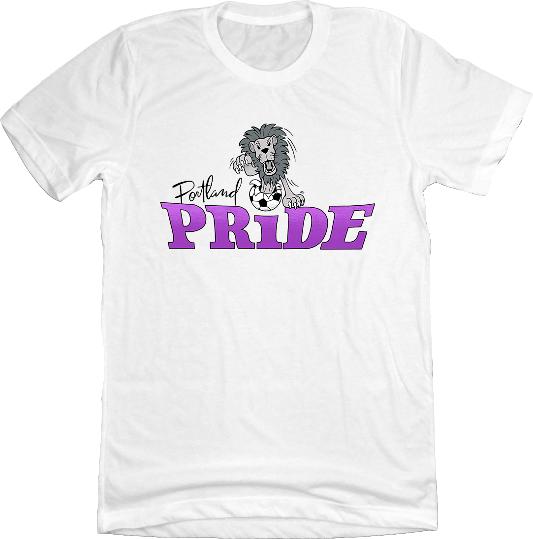 Portland Pride CISL white T-shirt Old School Shirts
