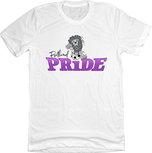 Portland Pride CISL white T-shirt Old School Shirts