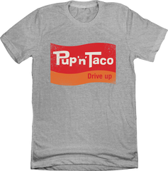 Pup 'n' Taco T-shirt grey Old School Shirts