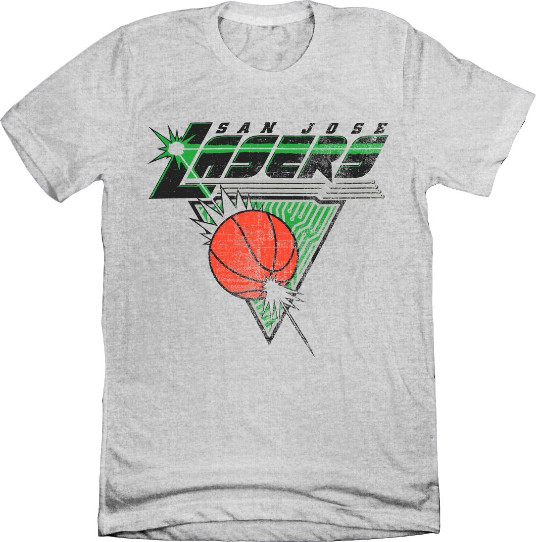 San Jose Lasers Basketball Tee