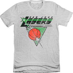 San Jose Lasers Basketball Tee