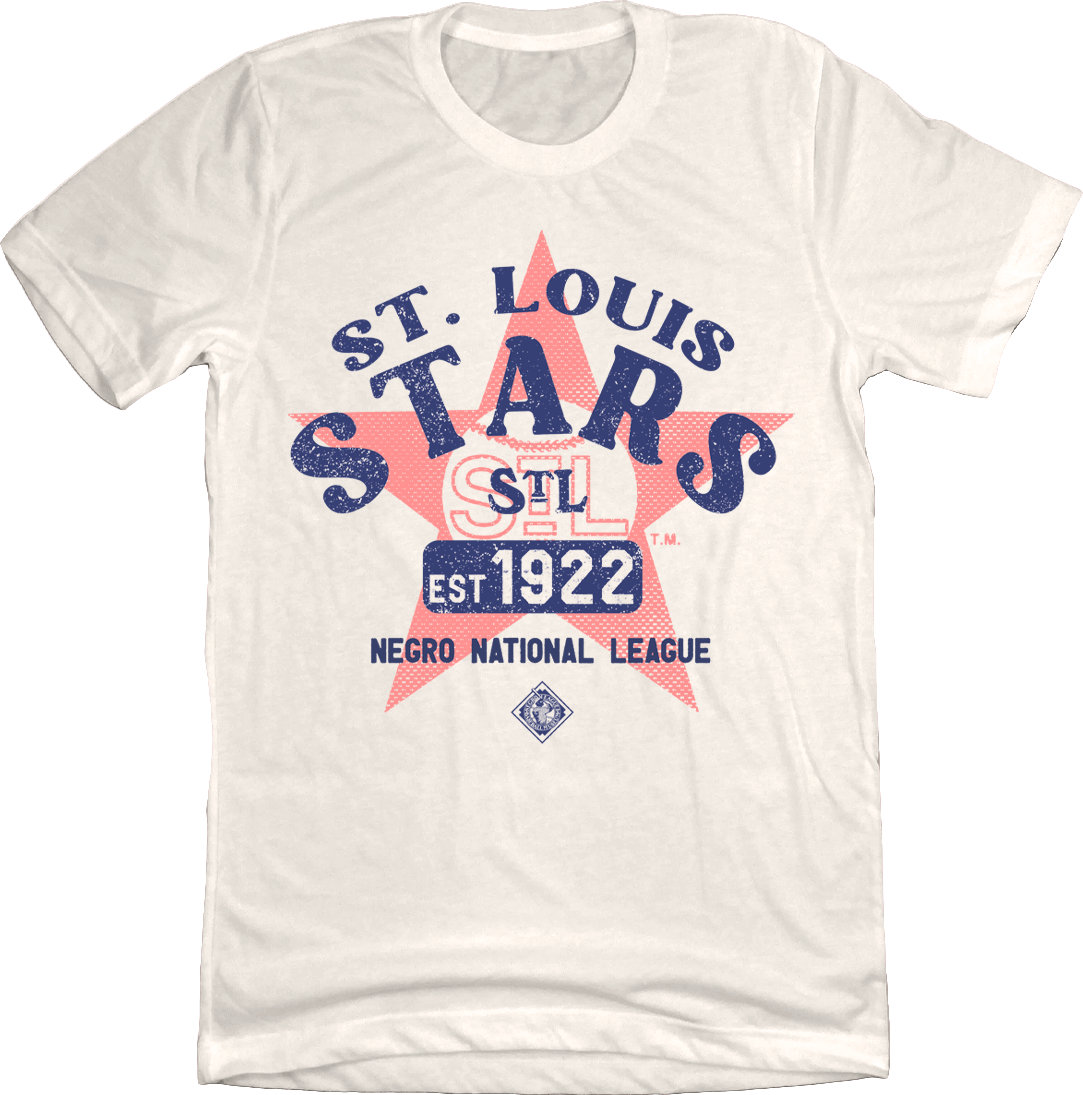 St. Louis Stars Est. 1922 natural T-shirt Old School Shirts