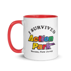 I Survived Action Park Glossy Mug