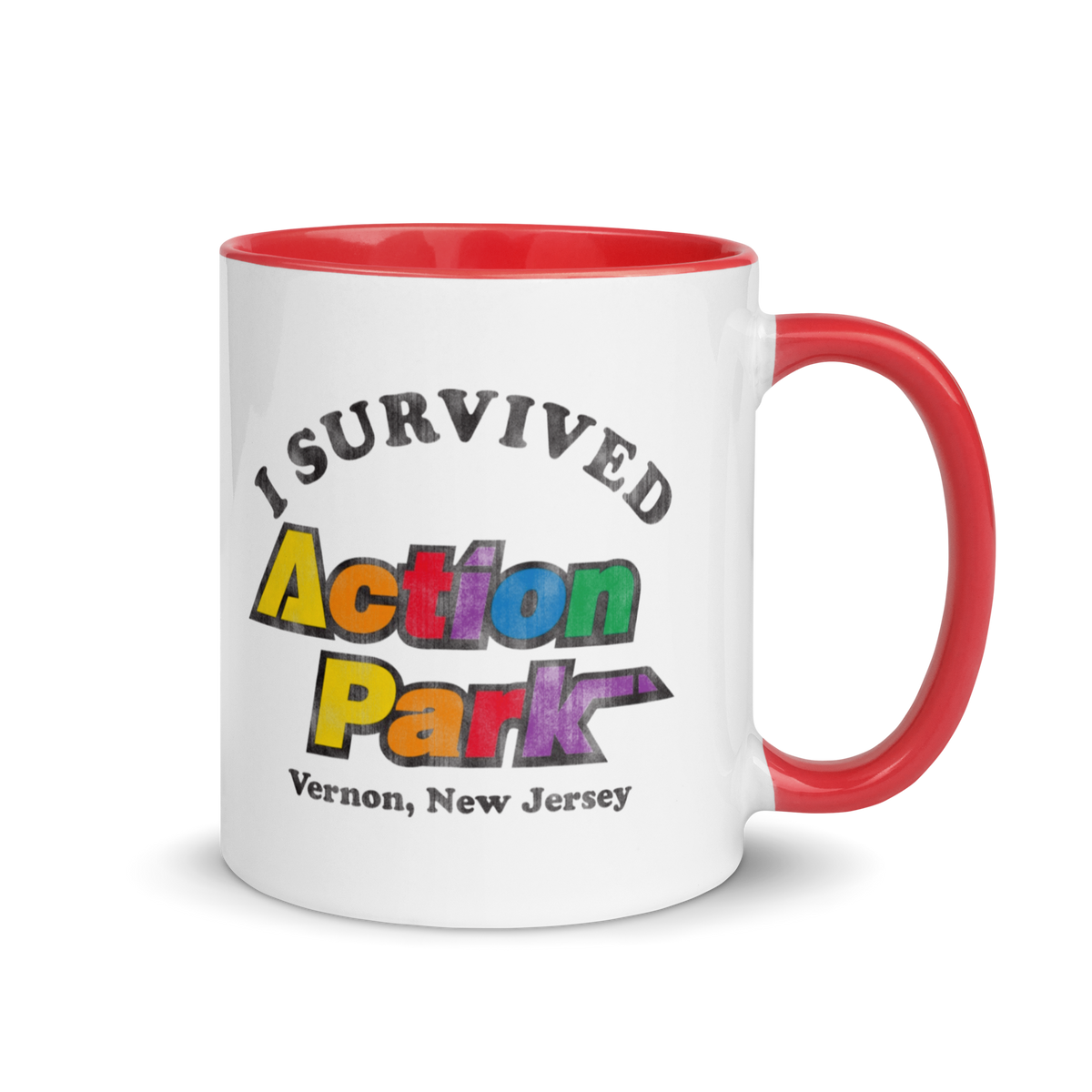 I Survived Action Park Glossy Mug