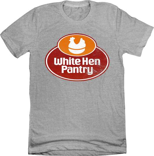White Hen Pantry grey Old School Shirts