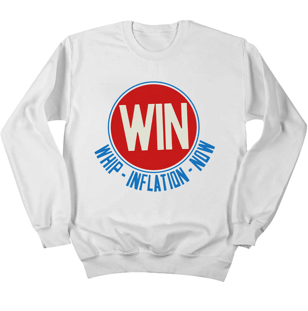 WIN Whip Inflation Now | Retro 70s Apparel | Old School Shirts ...