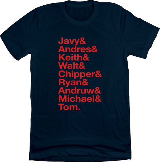 Baseball Lineup 1998 Atlanta &