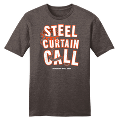 Steel Curtain Call - Heather Brown Unisex T-shirt