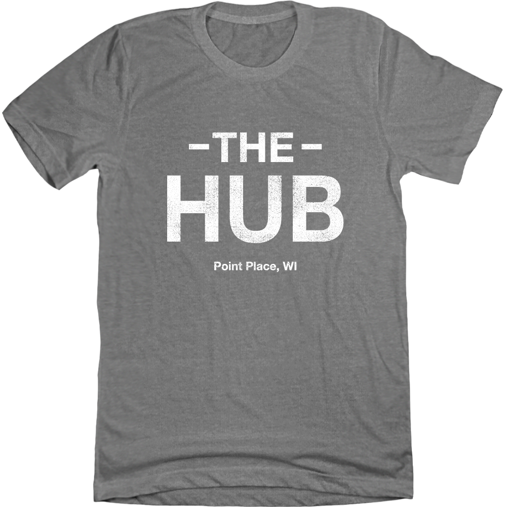 The Hub Grey T-shirt Old School Shirts