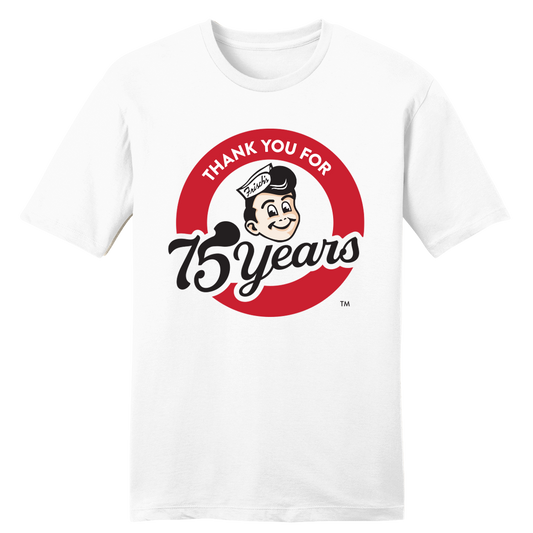 Frisch's 75 Years - Old School Shirts