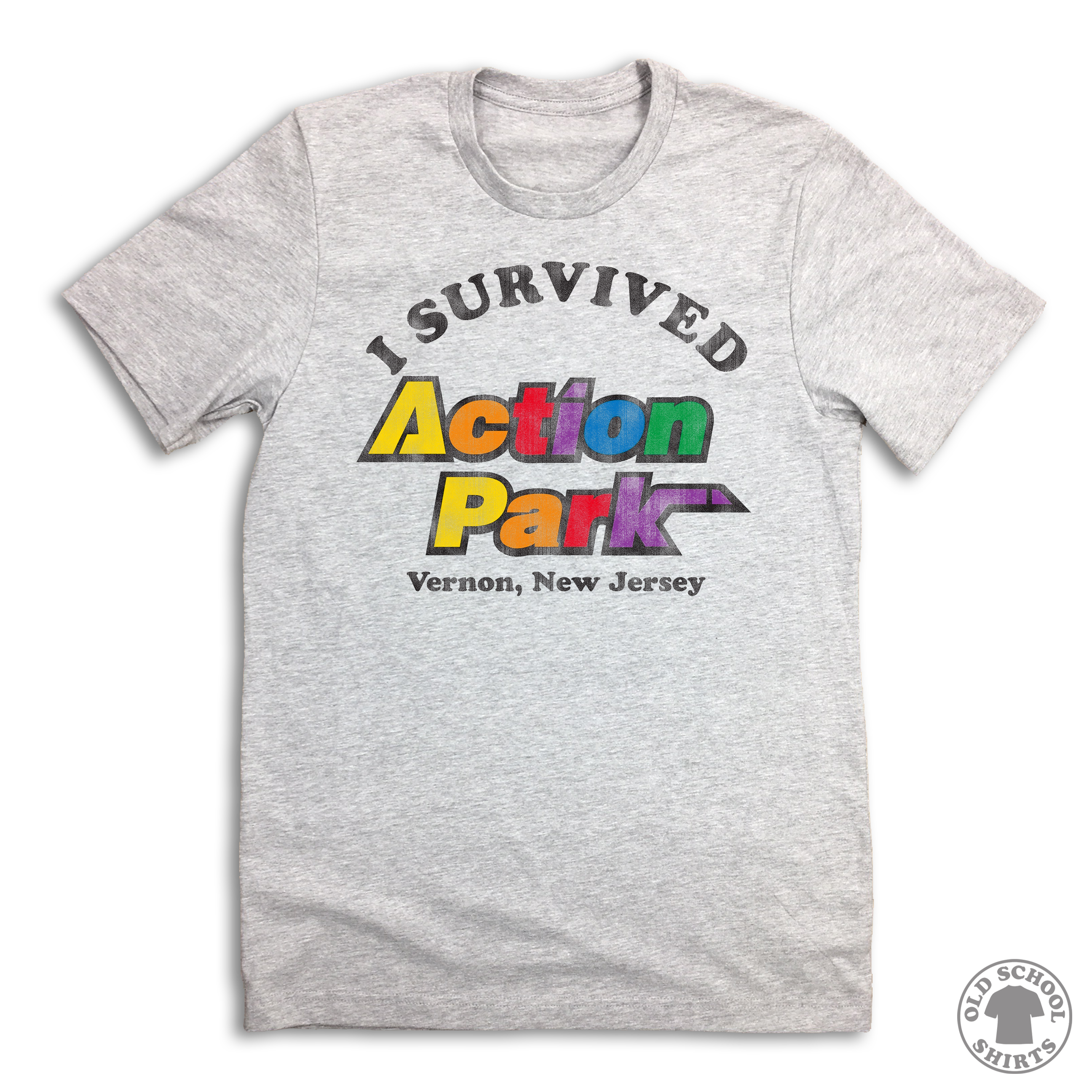 I Survived Action Park - Old School Shirts- Retro Sports T Shirts