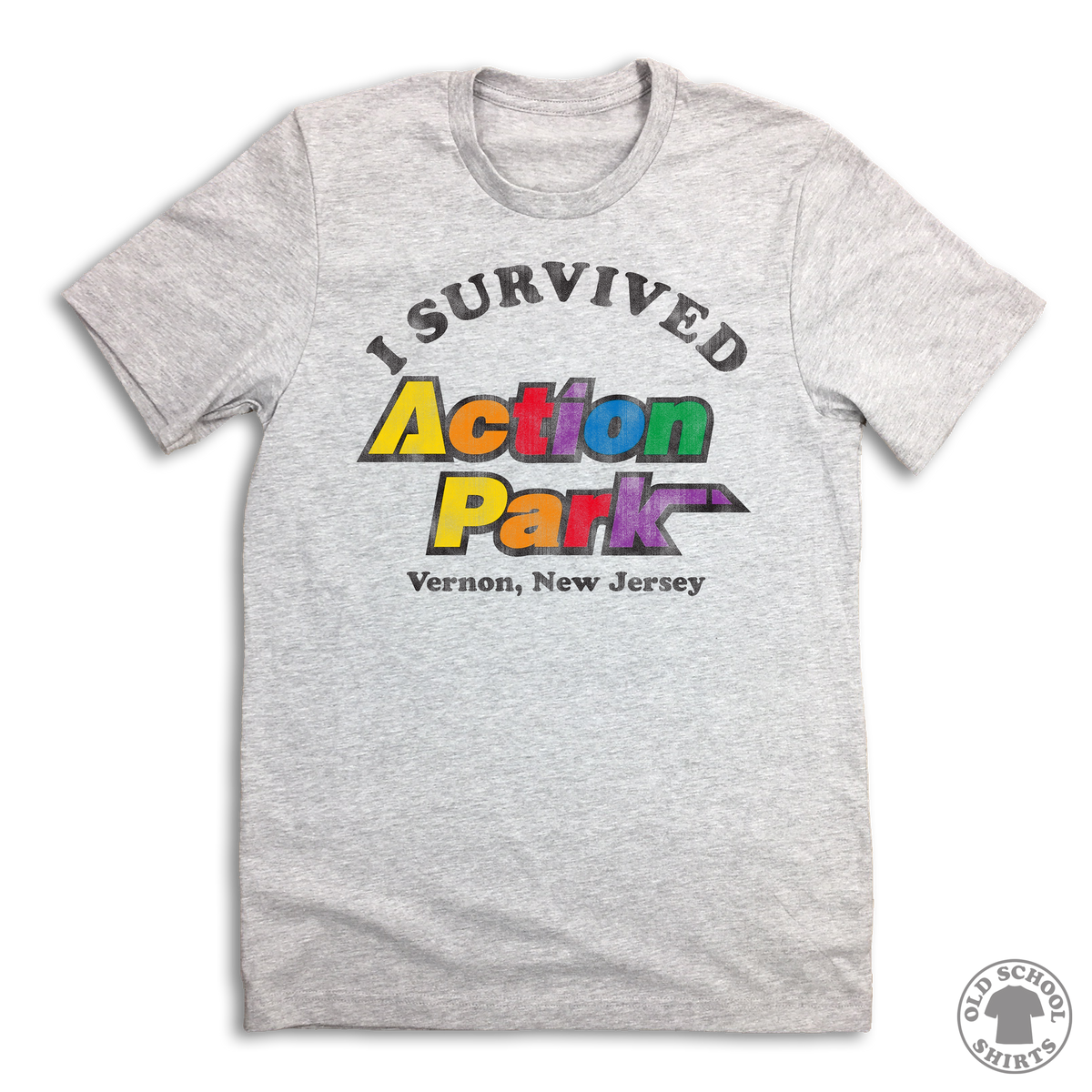 I Survived Action Park - Old School Shirts- Retro Sports T Shirts