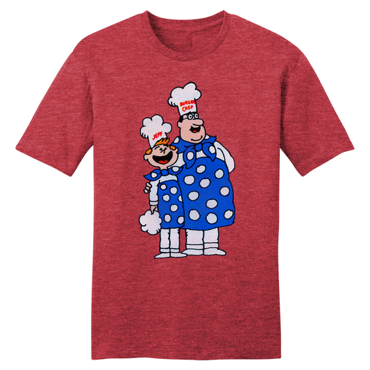 Burger Chef and Jeff T-shirt red
