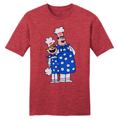 Burger Chef and Jeff T-shirt red