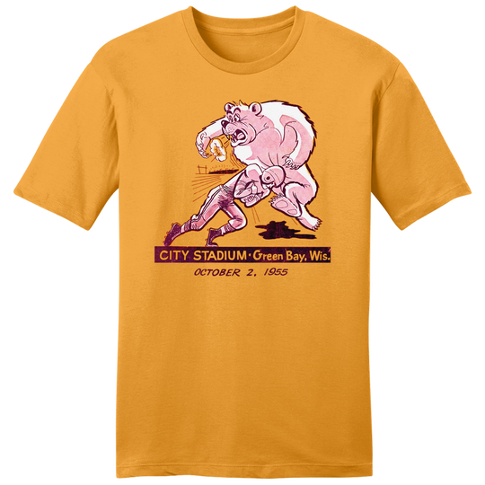 Green Bay vs Chicago Retro Football Tee