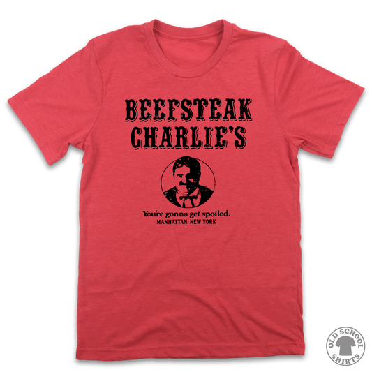 Beefsteak Charlie's - Old School Shirts- Retro Sports T Shirts