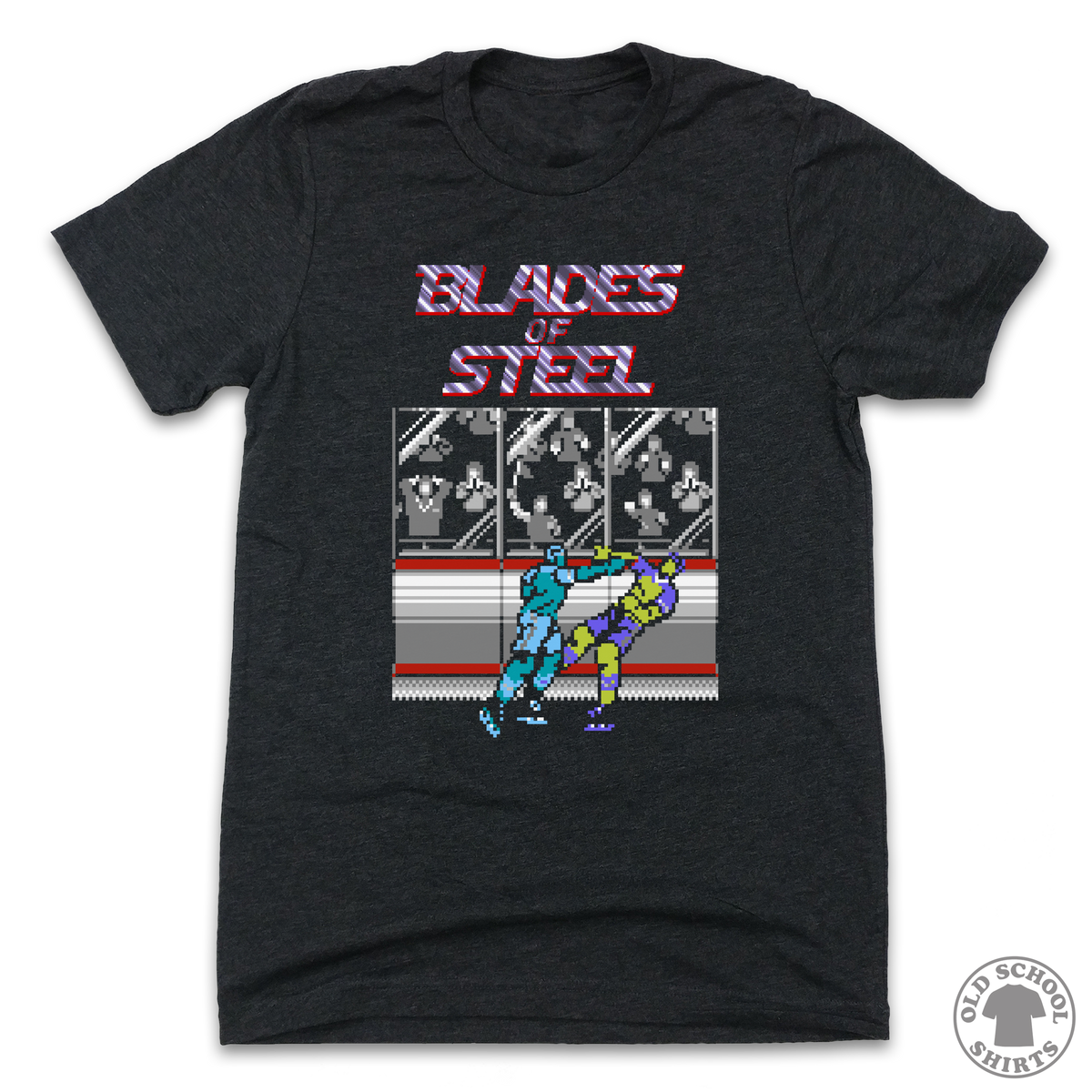 Blades of Steel - Old School Shirts- Retro Sports T Shirts