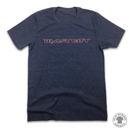 Blast City - Old School Shirts- Retro Sports T Shirts